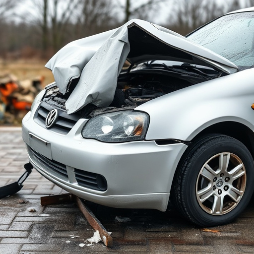 car crash damage