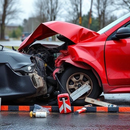 car crash damage