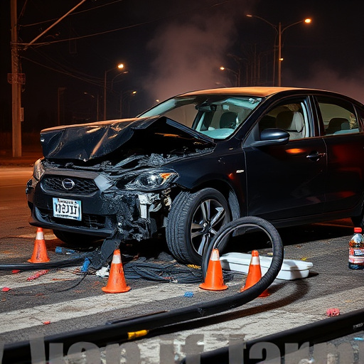 car crash damage