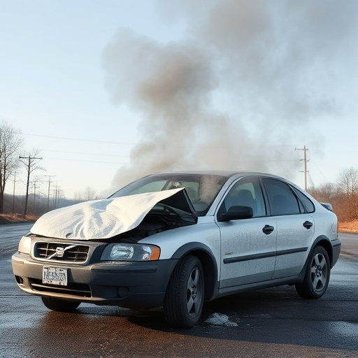 car crash damage
