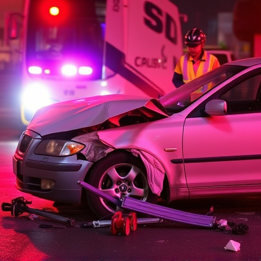 car crash damage