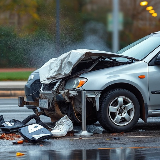 car crash damage
