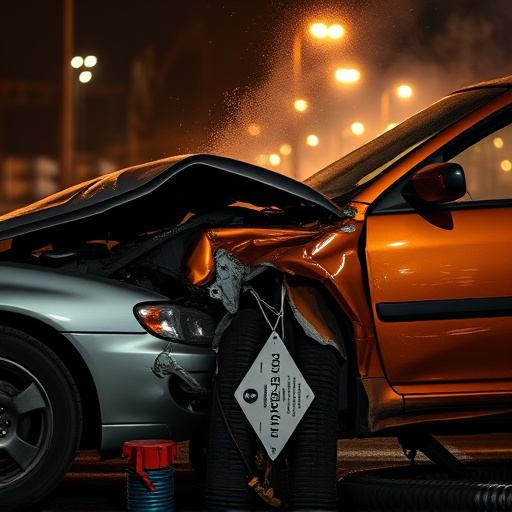car crash damage