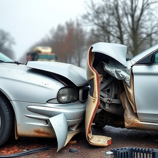 car crash damage