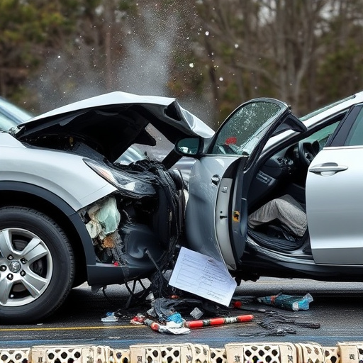car crash damage