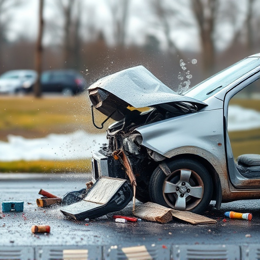 car crash damage