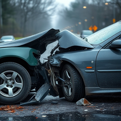 car crash damage