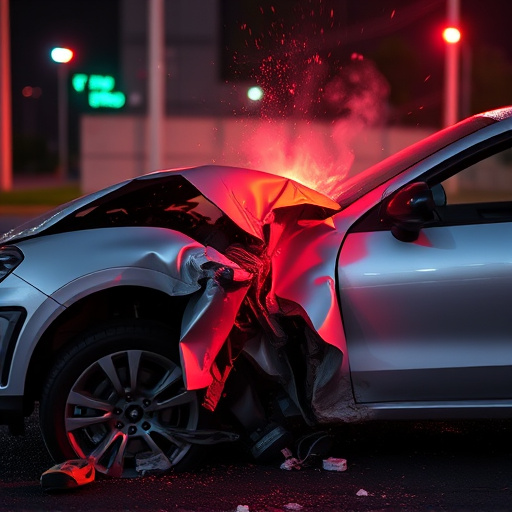 car crash damage