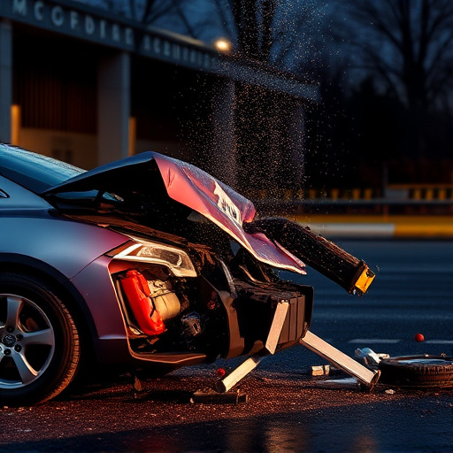 car crash damage