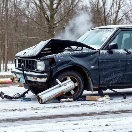 car crash damage