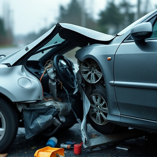 car crash damage