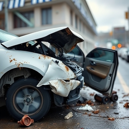 car crash damage