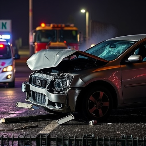 car crash damage