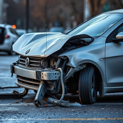 car crash damage