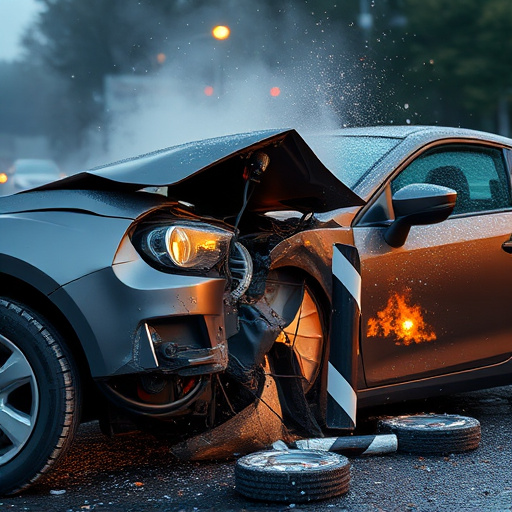 car crash damage