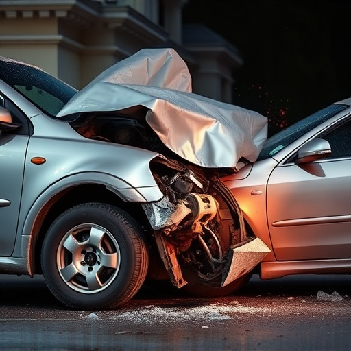car crash damage