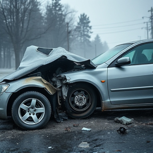 car crash damage