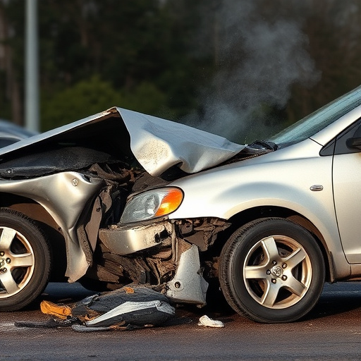 car crash damage