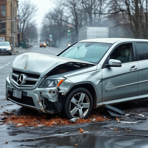 car crash damage