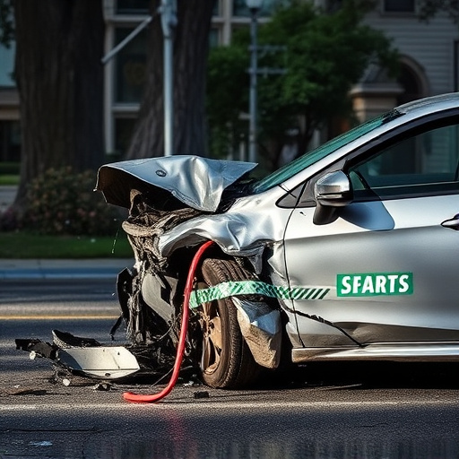 car crash damage