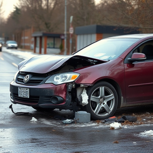 car crash damage