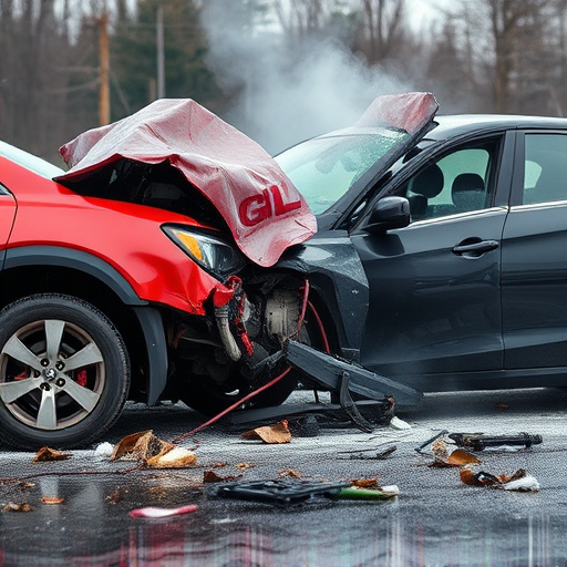 car crash damage