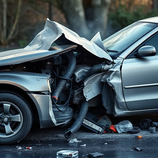 car crash damage