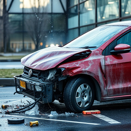car crash damage