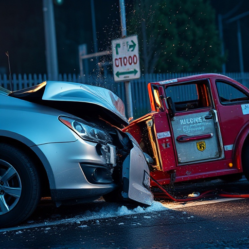 car crash damage