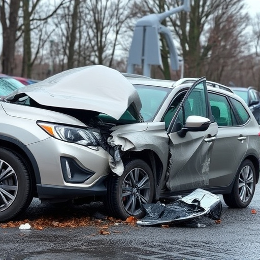 car crash damage