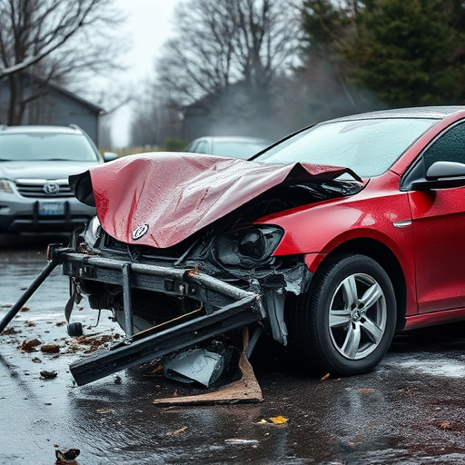 car crash damage