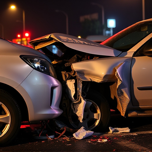 car crash damage