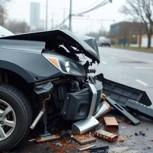 car crash damage