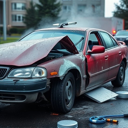 car crash damage