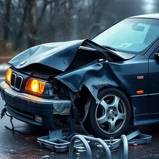 car crash damage