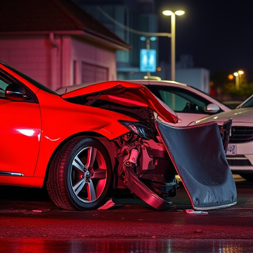 car crash damage