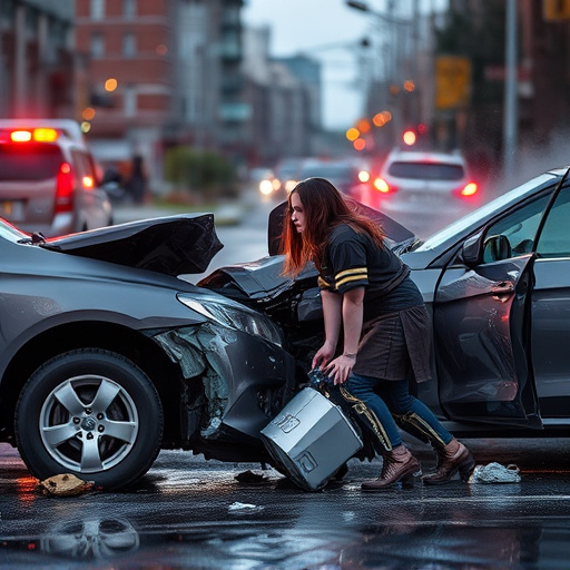 car crash damage