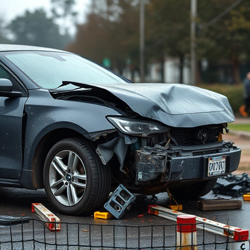 car crash damage