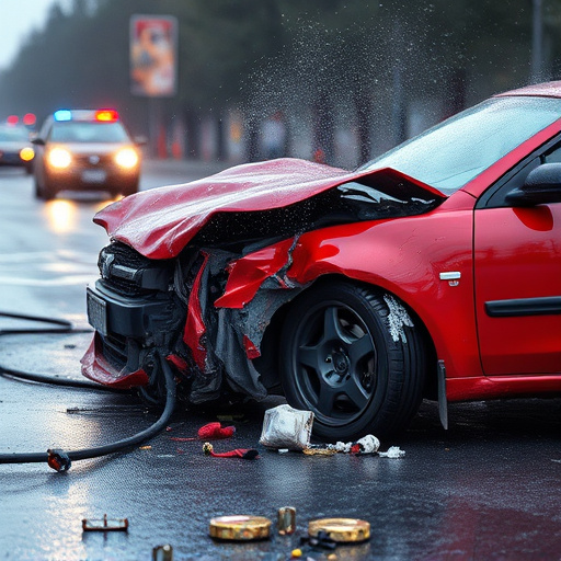 car crash damage