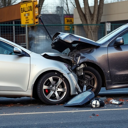 car crash damage