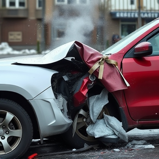 car crash damage