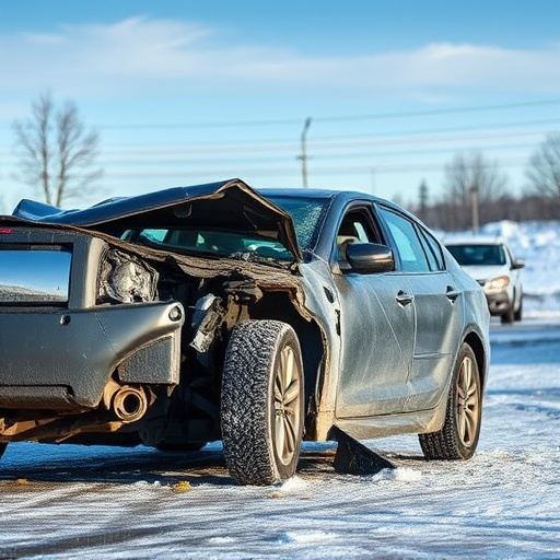car crash damage
