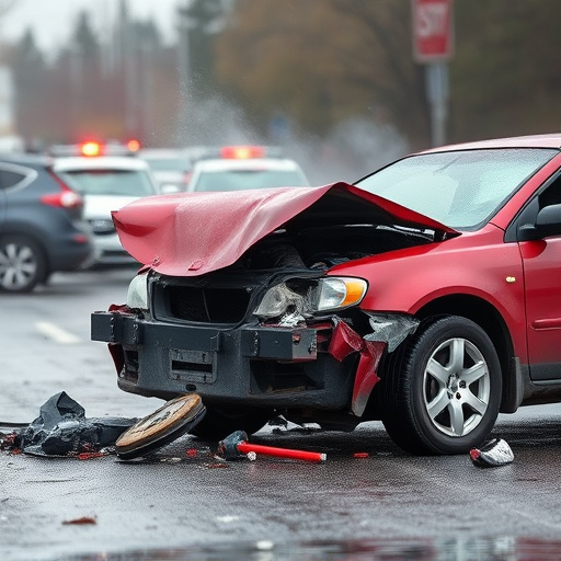 car crash damage