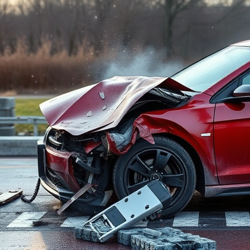 car crash damage