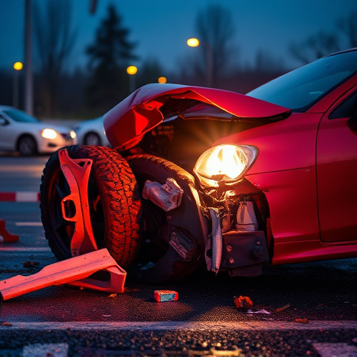 car crash damage