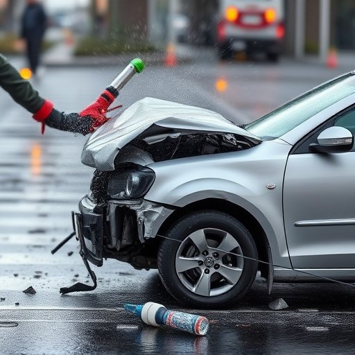 car crash damage