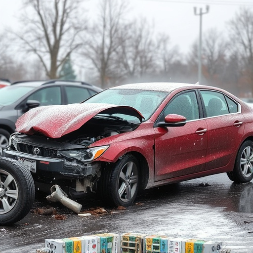 car crash damage