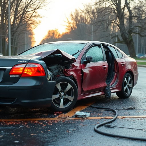 car crash damage