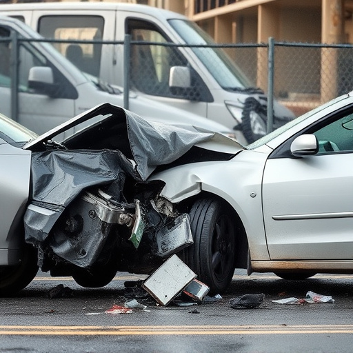 car crash damage