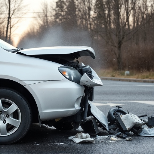 car crash damage